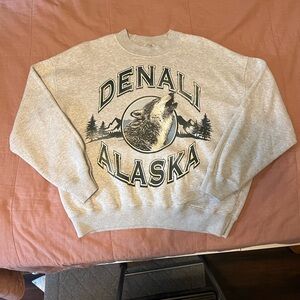 Abercrombie & Fitch Gray Crewneck Sweater